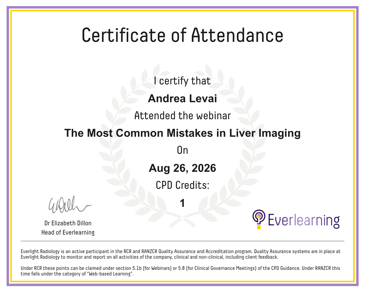The Most Common Mistakes in Liver Imaging Certificate