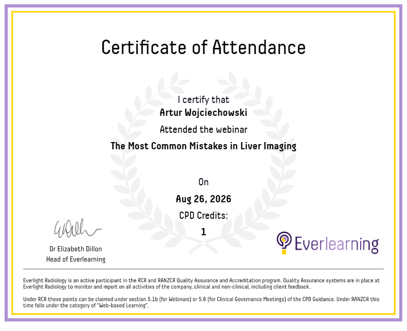 The Most Common Mistakes in Liver Imaging Certificate