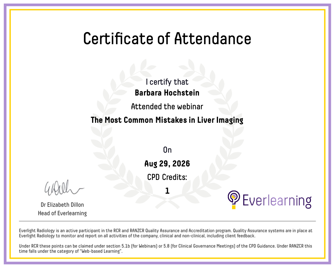 The Most Common Mistakes in Liver Imaging Certificate