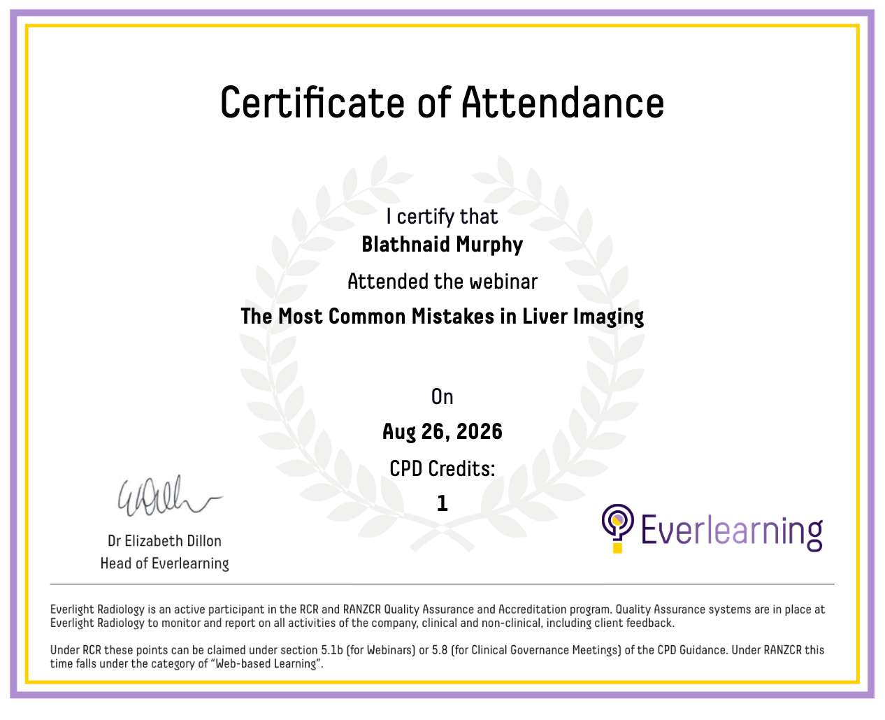 The Most Common Mistakes in Liver Imaging Certificate