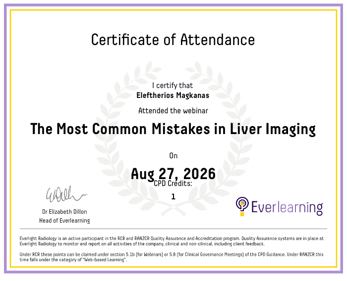 The Most Common Mistakes in Liver Imaging Certificate