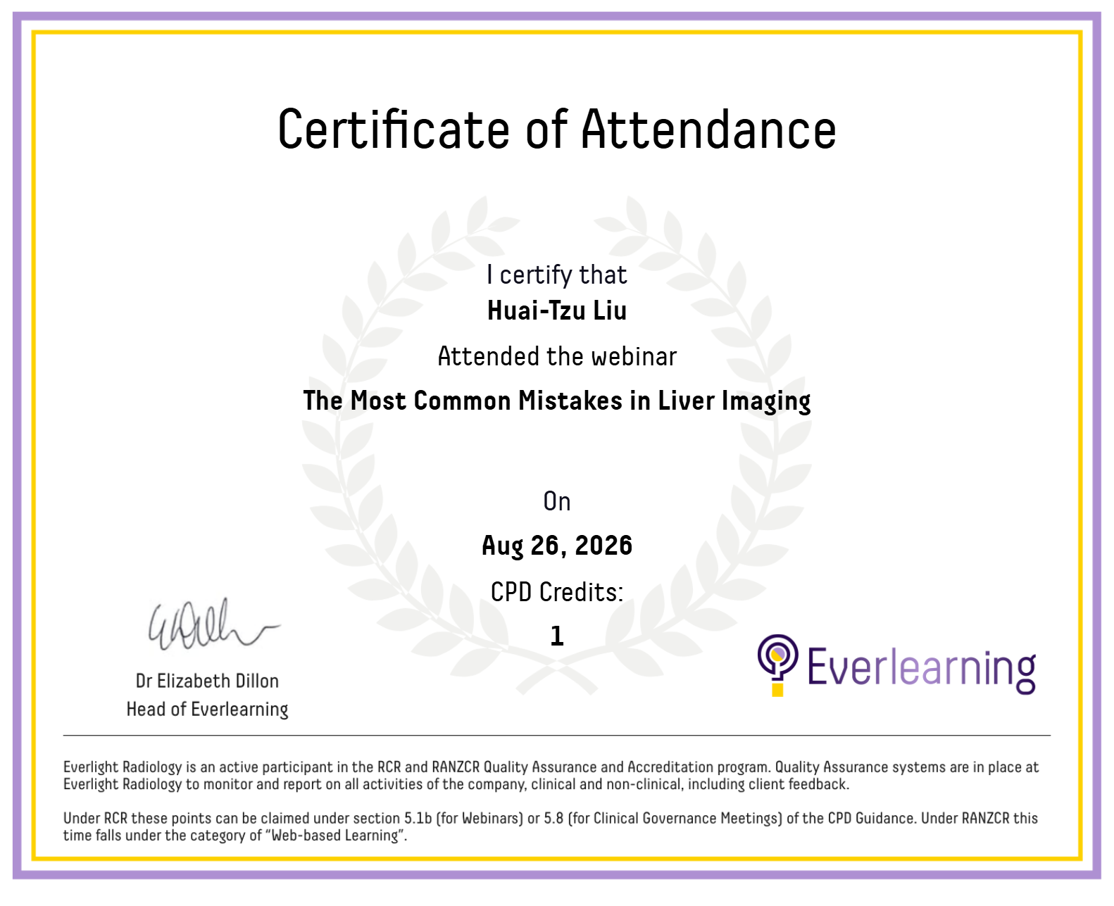 The Most Common Mistakes in Liver Imaging Certificate