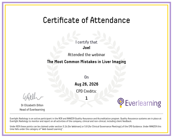 The Most Common Mistakes in Liver Imaging Certificate