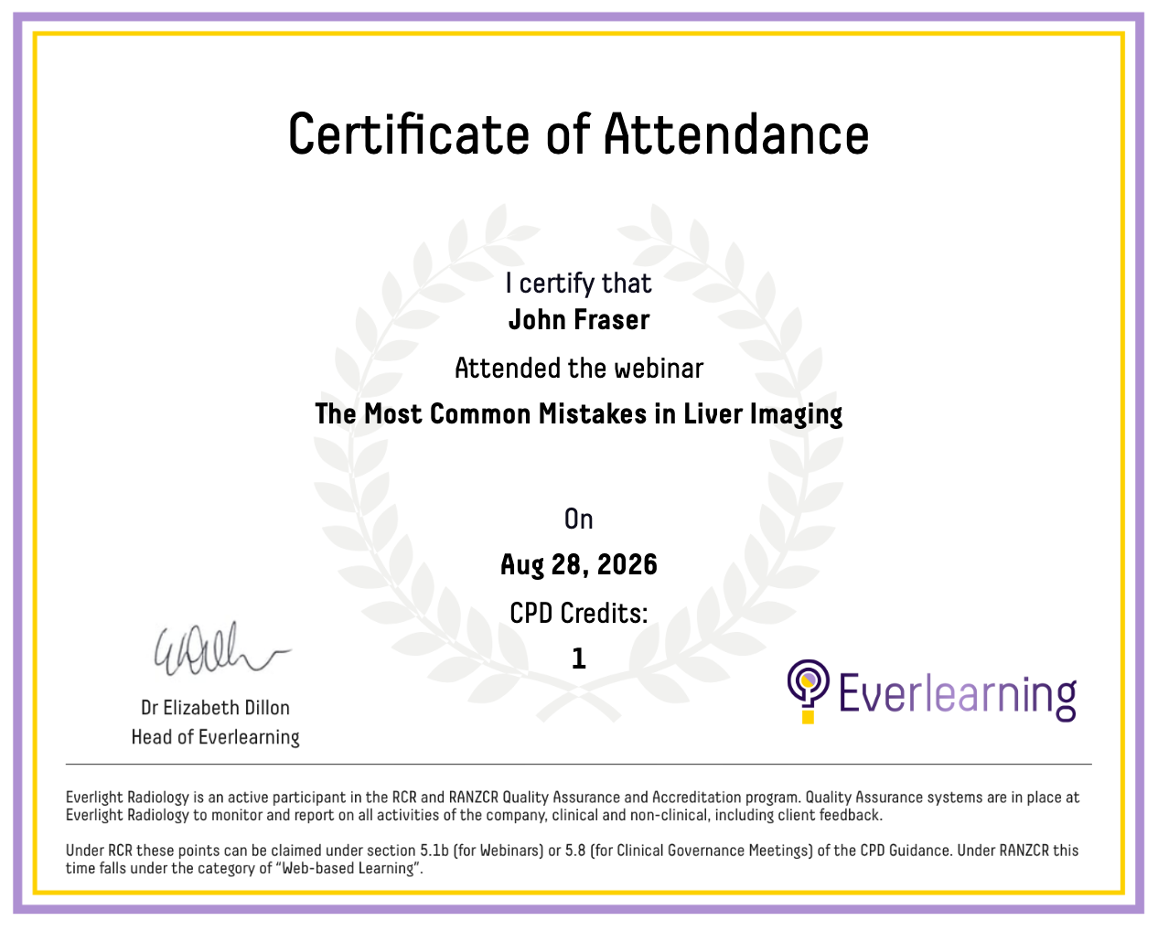 The Most Common Mistakes in Liver Imaging Certificate