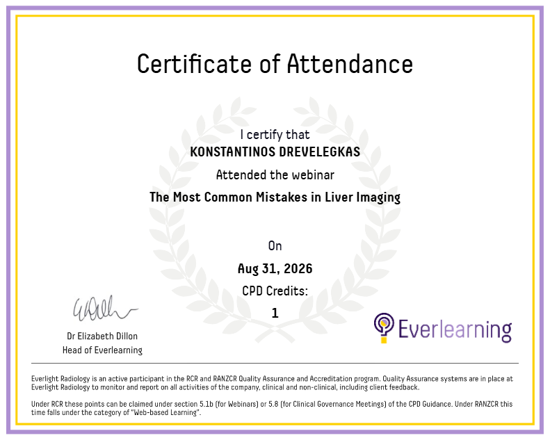 The Most Common Mistakes in Liver Imaging Certificate