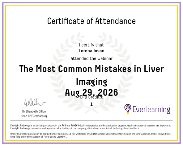 The Most Common Mistakes in Liver Imaging Certificate