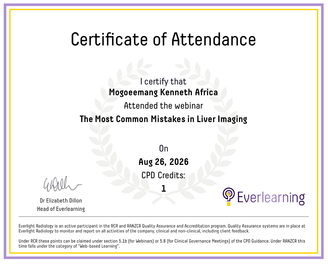 The Most Common Mistakes in Liver Imaging Certificate