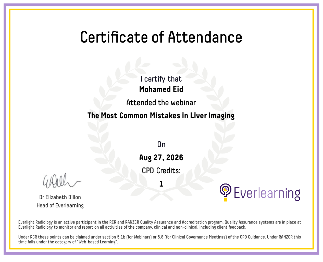 The Most Common Mistakes in Liver Imaging Certificate