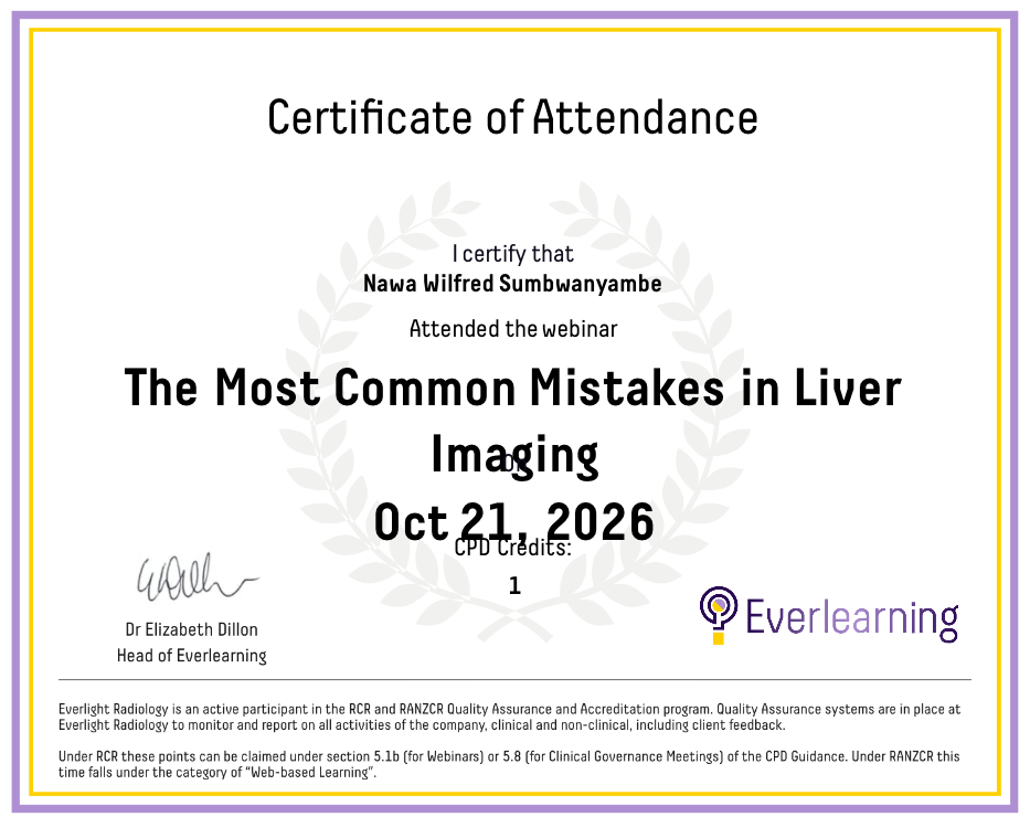 The Most Common Mistakes in Liver Imaging Certificate