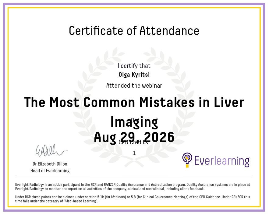 The Most Common Mistakes in Liver Imaging Certificate