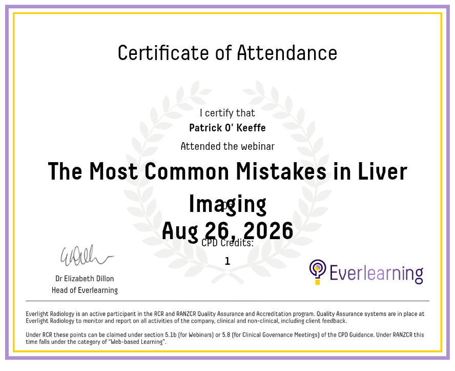 The Most Common Mistakes in Liver Imaging Certificate