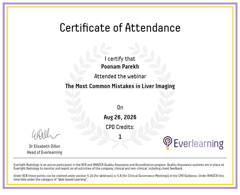 The Most Common Mistakes in Liver Imaging Certificate