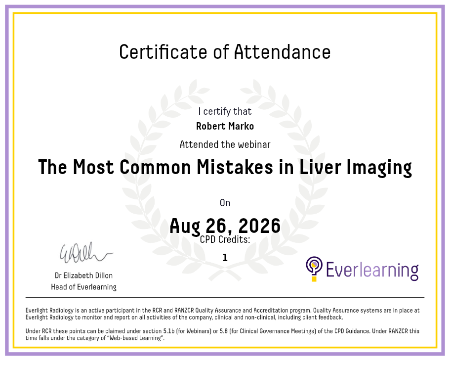 The Most Common Mistakes in Liver Imaging Certificate