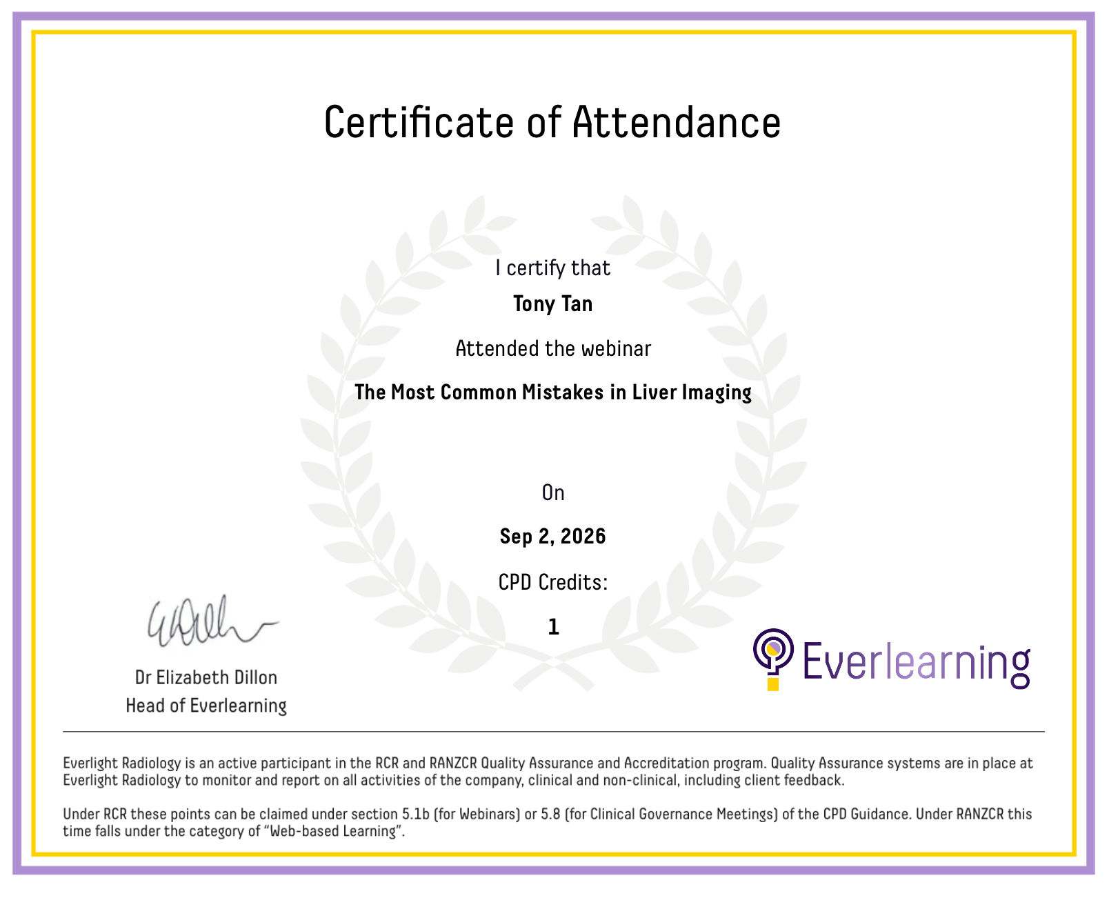 The Most Common Mistakes in Liver Imaging Certificate