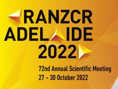 RANZCR ASM 2022 && 27 - 30 October