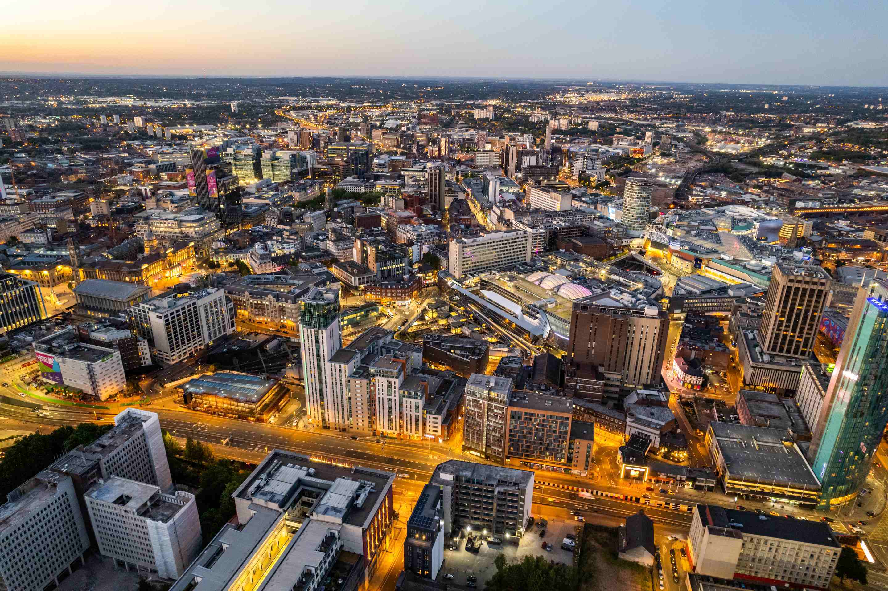 uk-birmingham-city-centre-aerial